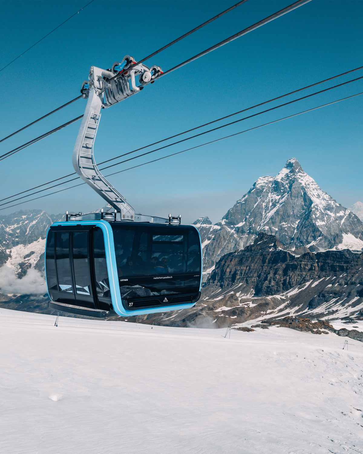 La più alta attraversata delle Alpi in funivia è ora realtà con il 3S  Leitner Alpine Crossing