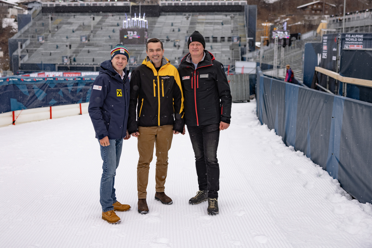 Piste di altissima qualità per i Campionati Mondiali di Sci Alpino 2025 con TechnoAlpin