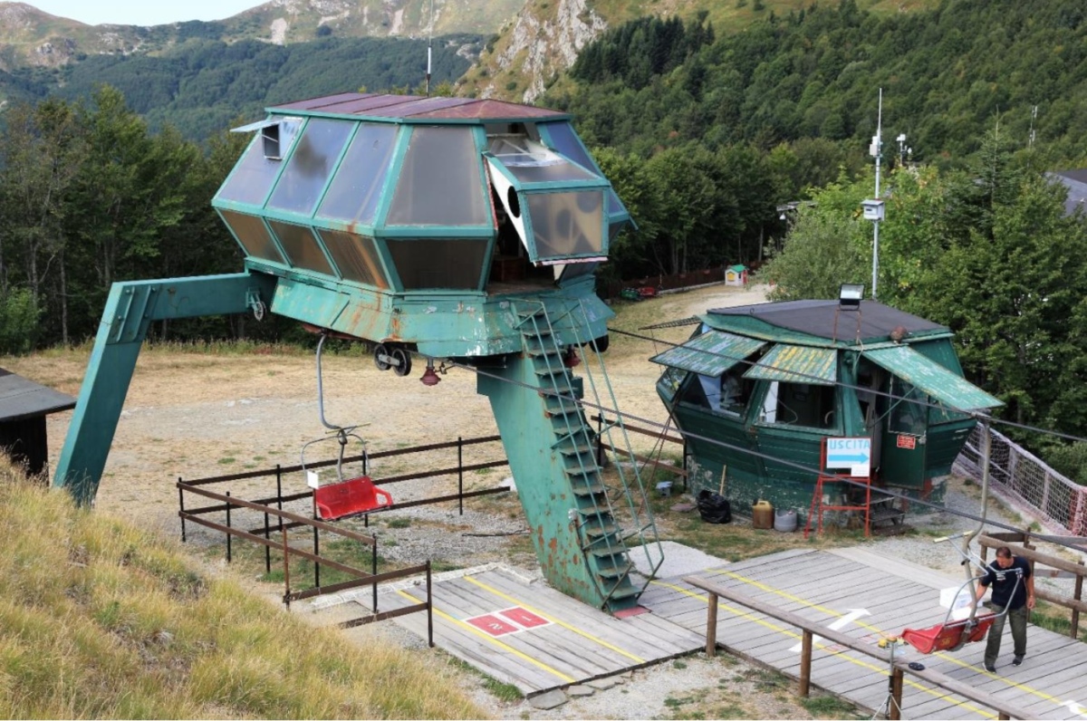 Abetone, Seggiovia 2-CLF Buca della terra - Abetone Selletta